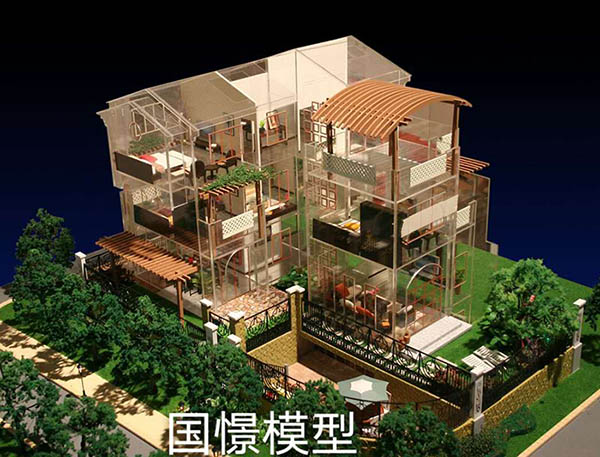 上犹县建筑模型