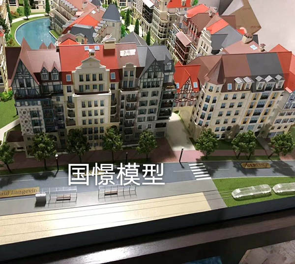 上犹县建筑模型