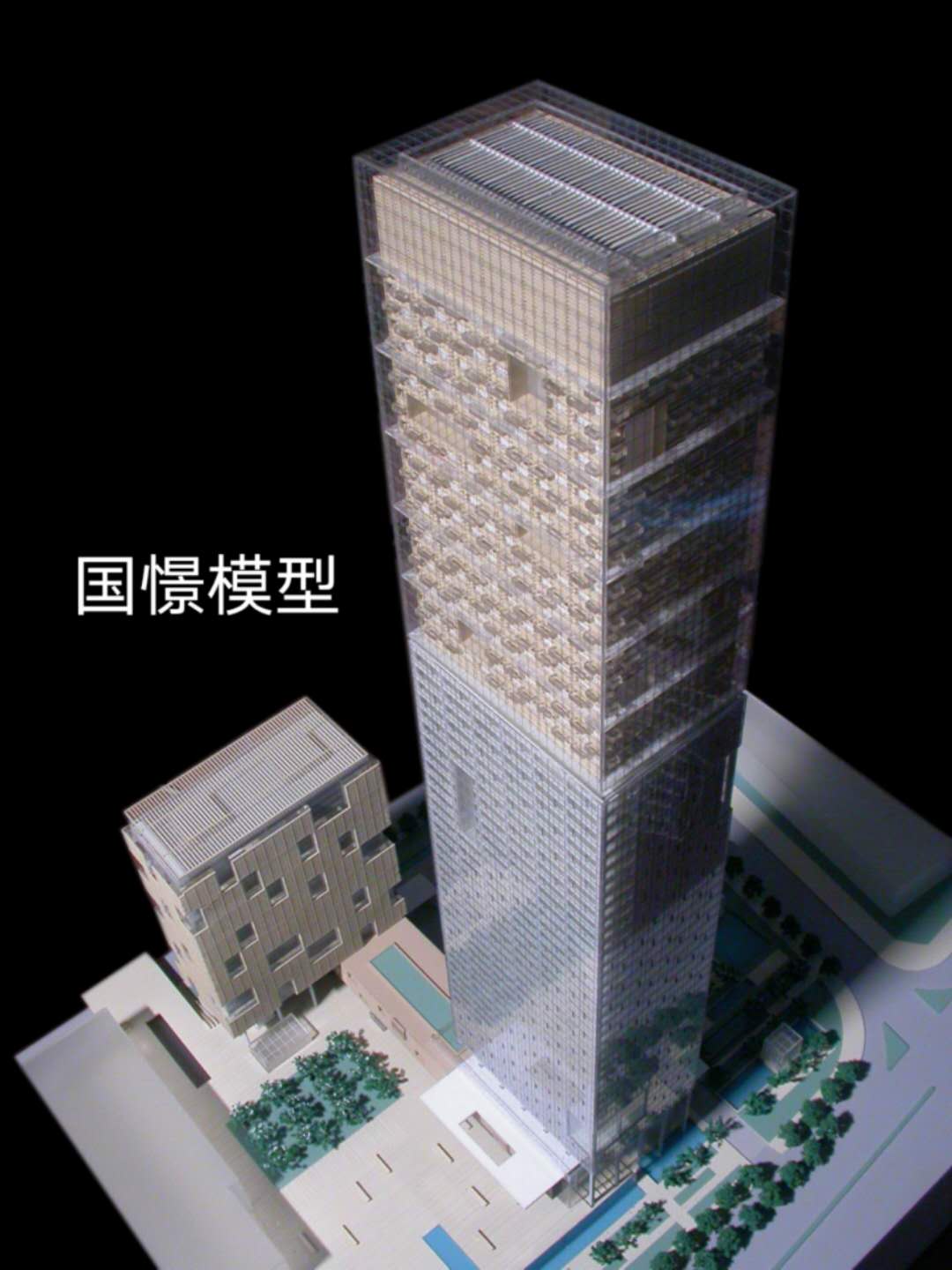 上犹县建筑模型